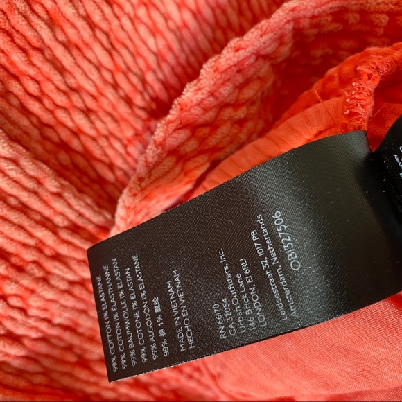 BDG Urban Outfitters Womens Size L Jacket Neon Pink Button Down Collared Sweater - Picture 12 of 13